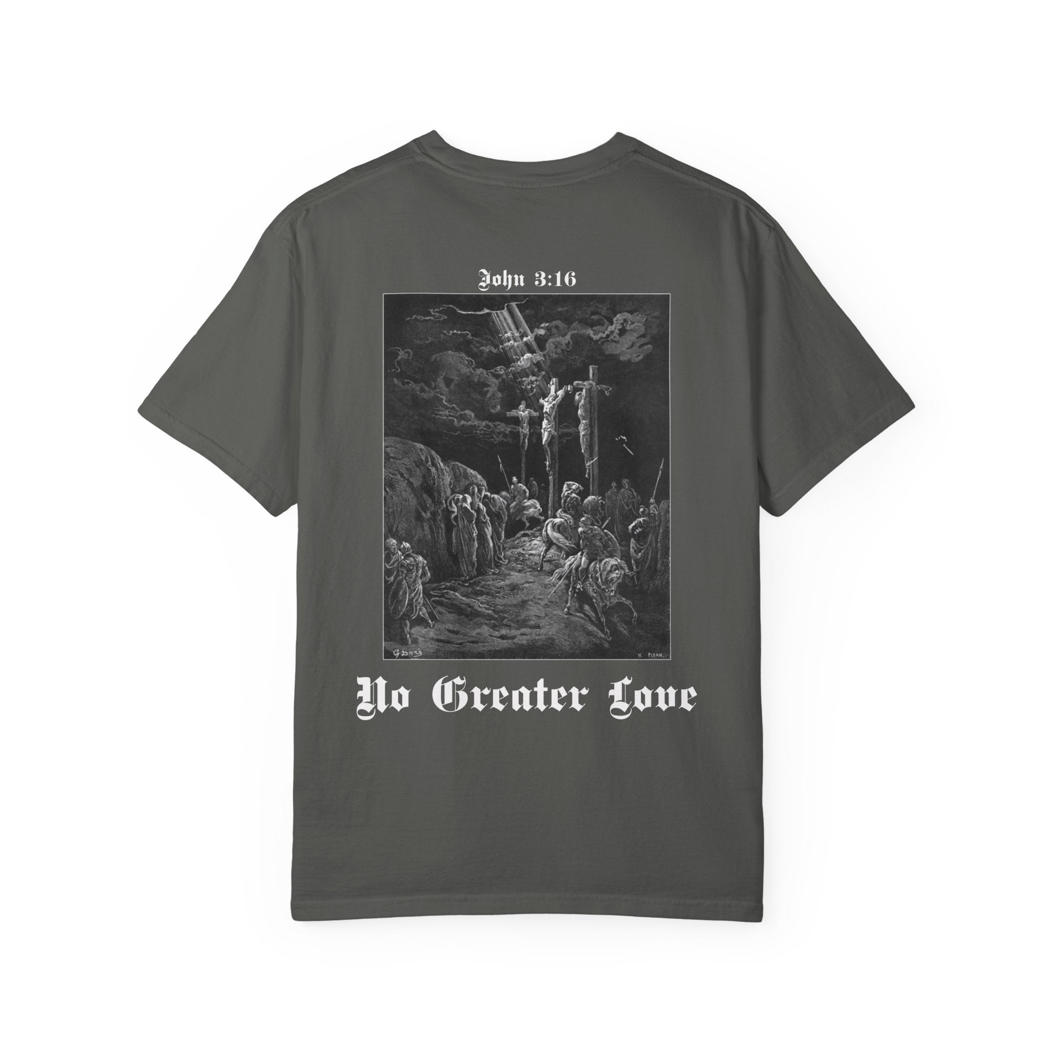 "No Greater Love" John 3:16 Graphic Tee